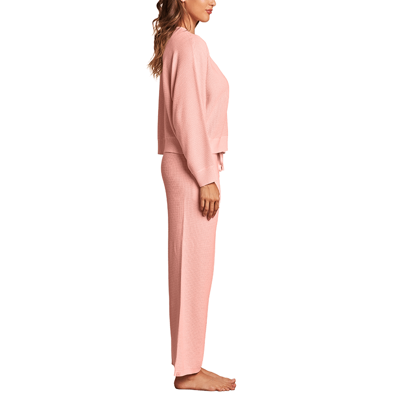 Luxeblend Waffle Knit Pullover