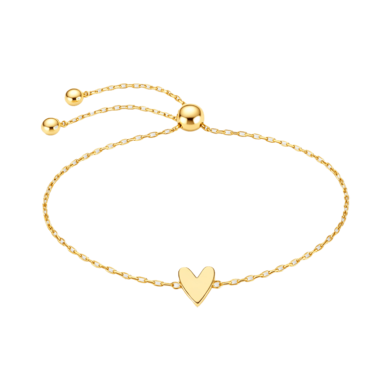 Heart Slider Bracelet