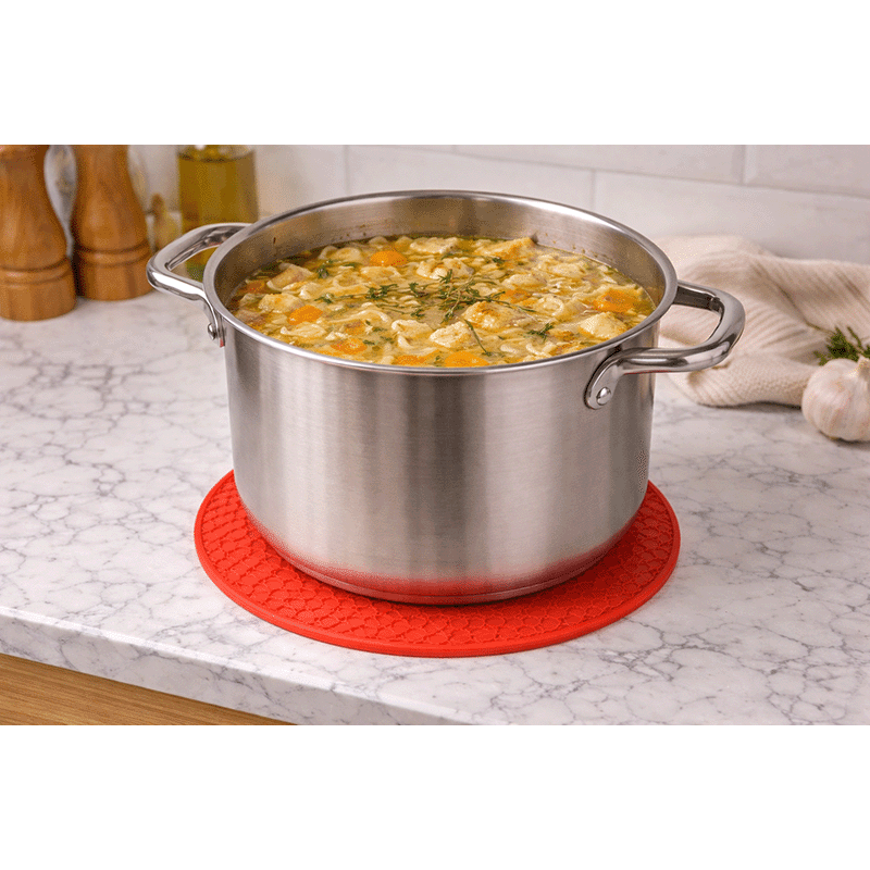 8" Silicone Pot Holder (2 Pack)