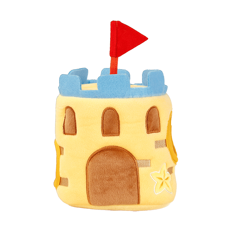 Beach Daze Sand Castle Dog Toy