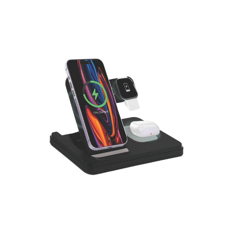 3-in-1 Wireless Magnetic Charging Dock
