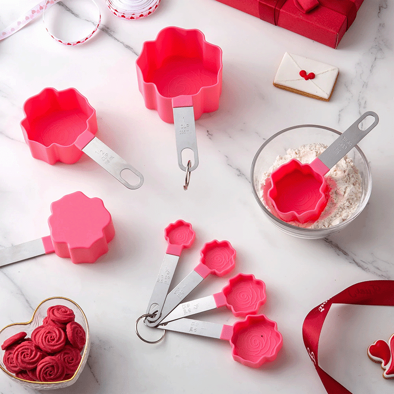 8 Piece Measuring Cup & Spoon Set