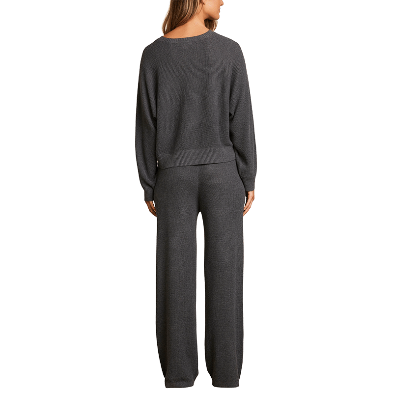 Luxeblend Waffle Knit Pullover