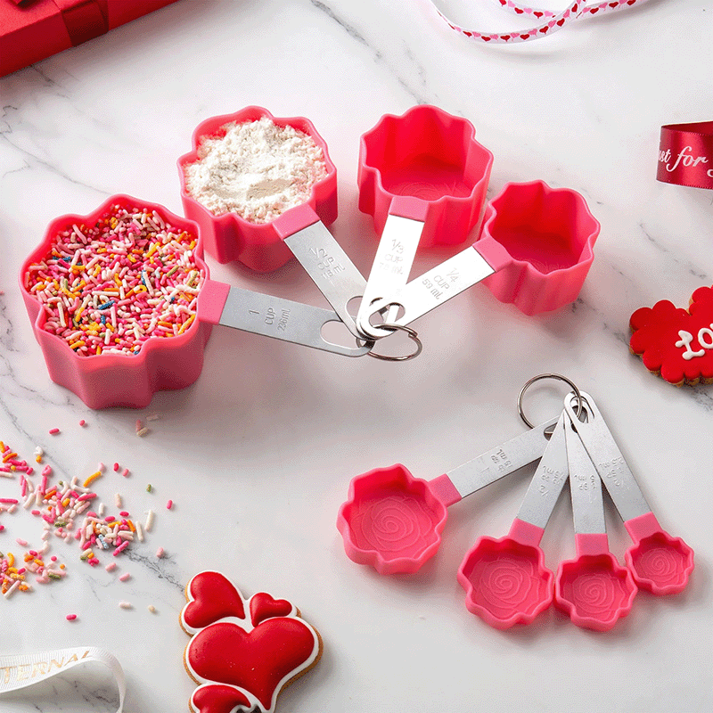 8 Piece Measuring Cup & Spoon Set