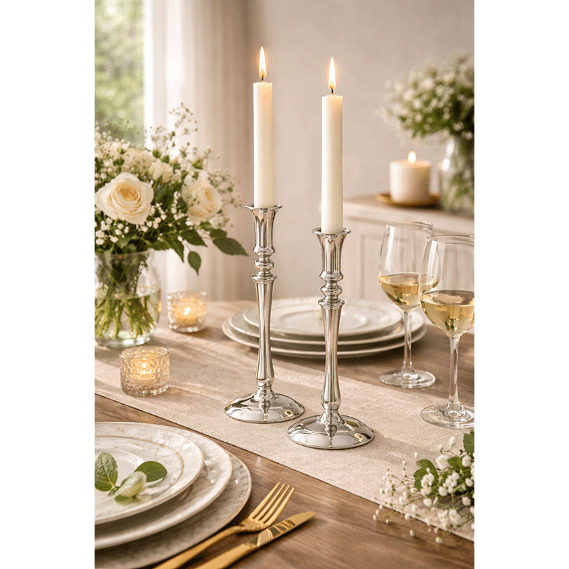 Classic 10" Candle Stick Pair