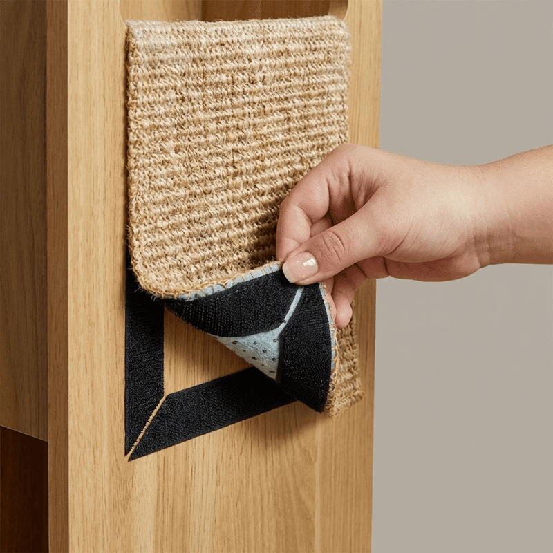 Jewl Side Table & Cat Scratcher