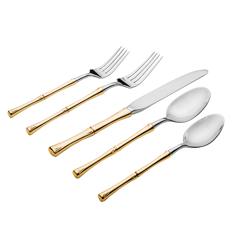 20 Piece Rattan Cutlery Set