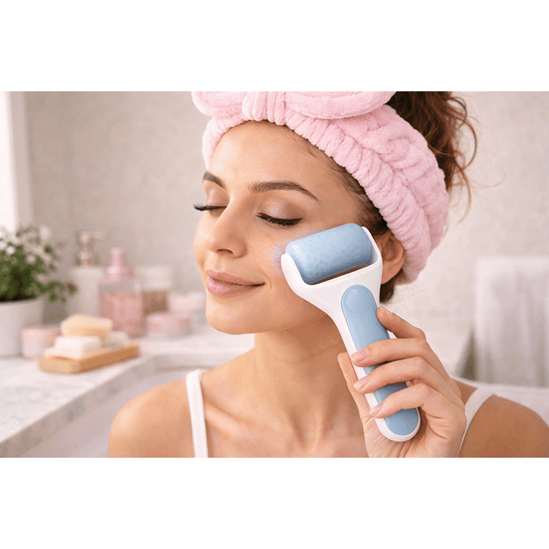 Handheld Cryo Roller with Carrying Case