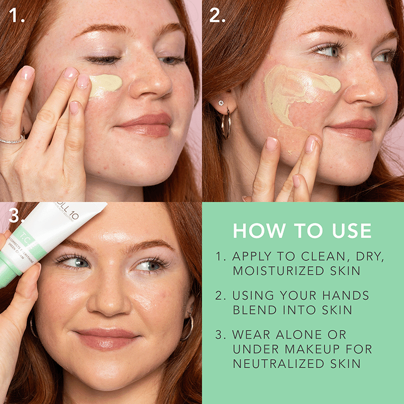 TCE Color Correcting Green Cream Duo