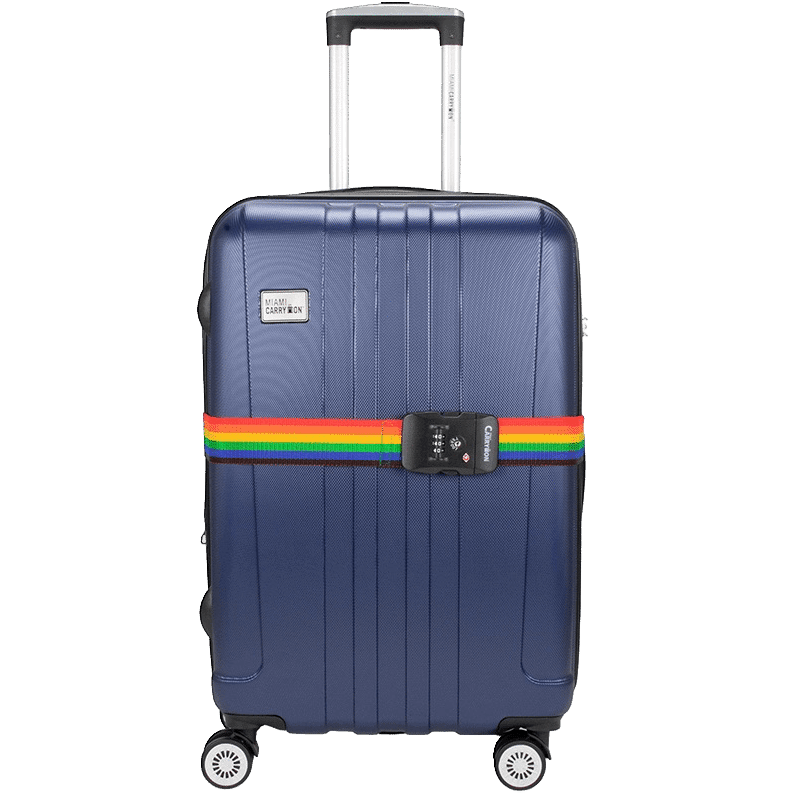 Luggage Strap with Built-in TSA Combination Lock