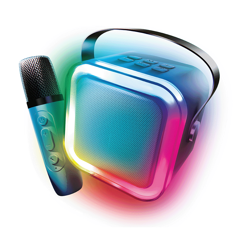 Compact Karaoke Speaker with Mic