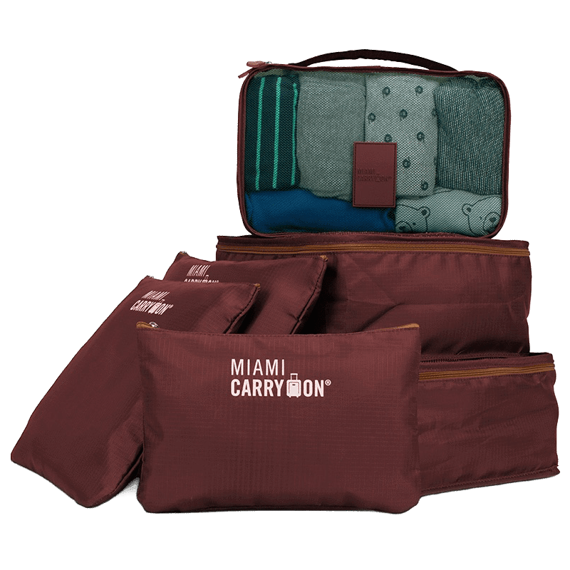 Collins 6 Piece Packing Cube Set