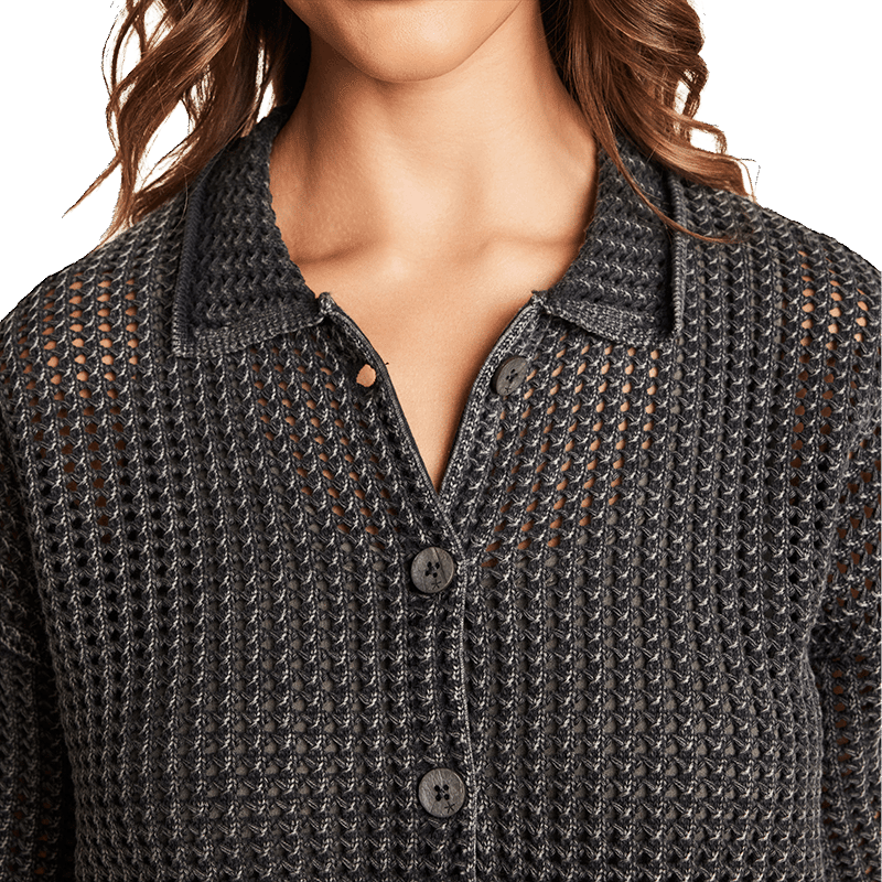 Sunbleached Buttoned Short Sleeve