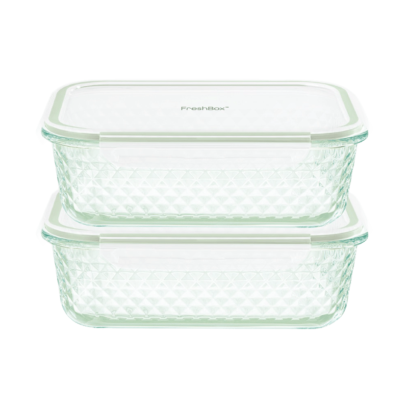 Green 4pc 35oz Rectangle Set