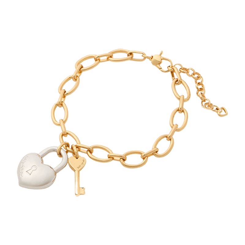 Heart You Charm Bracelet (Gold)