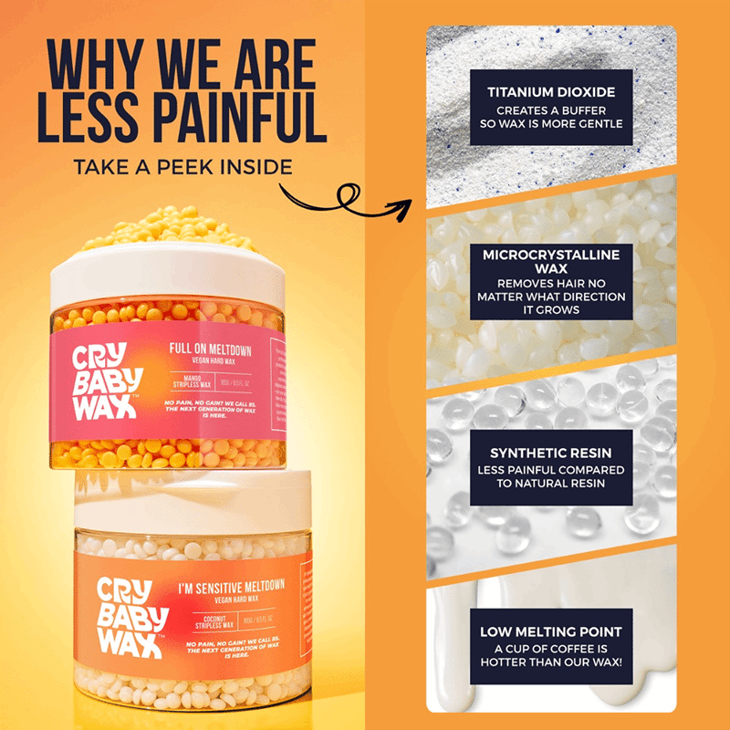 I'm Sensitive Meltdown Vegan Hard Wax