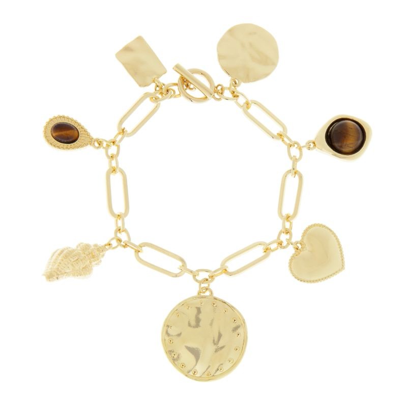 Seashell Charm Bracelet