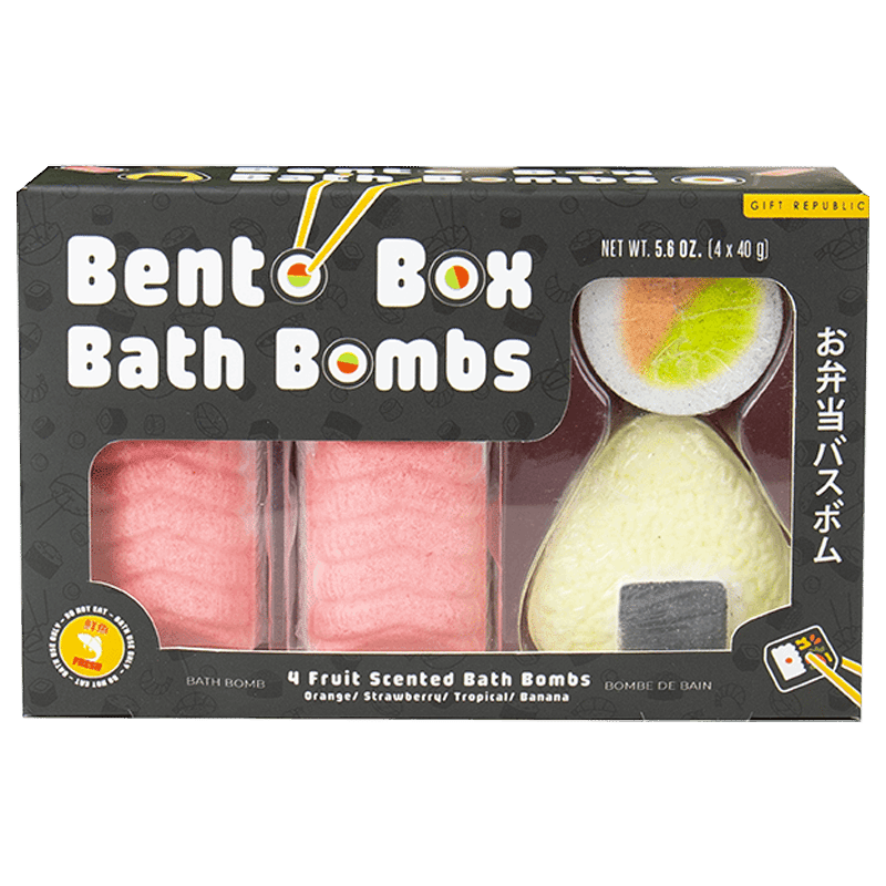 Bento Box Bath Bombs