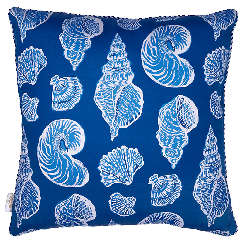 Large Pillow, Shell of a Good Time indoor/outdoor