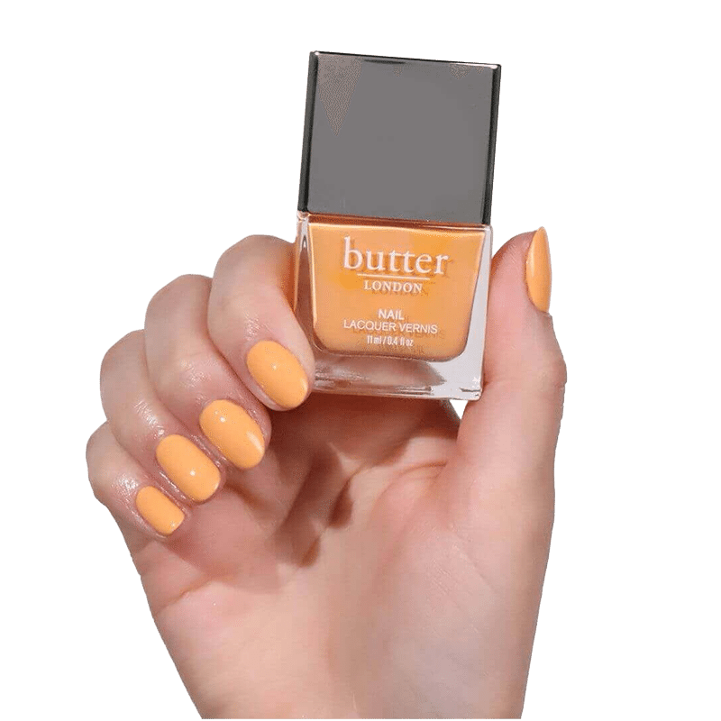 Pop Orange Patent Shine 10X Nail Lacquer
