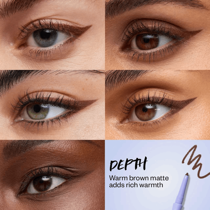 Soulgazer Eyeliner - Depth (Warm Brown Matte)