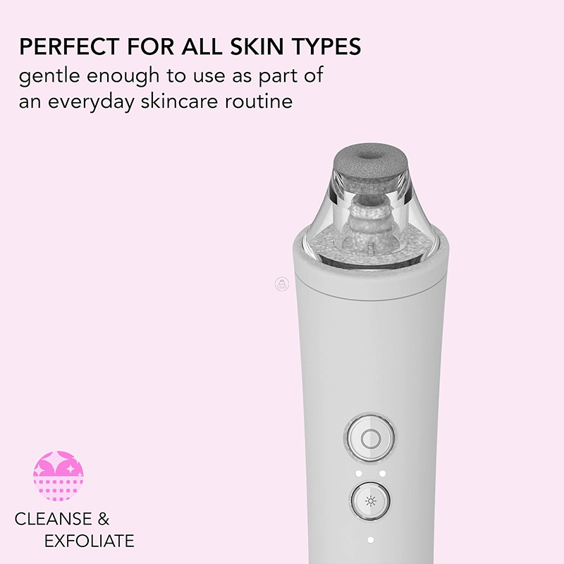 Microdermabrasion Pore Vacuum with Interchangeable Heads