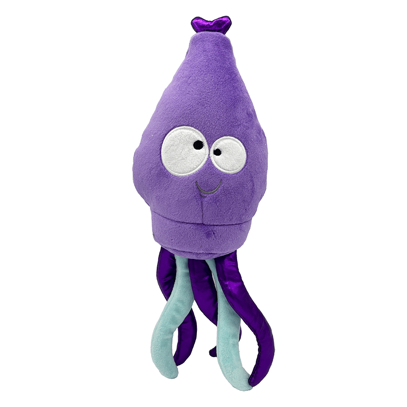 Slappies® Squiggly Squid Dog Toy Small
