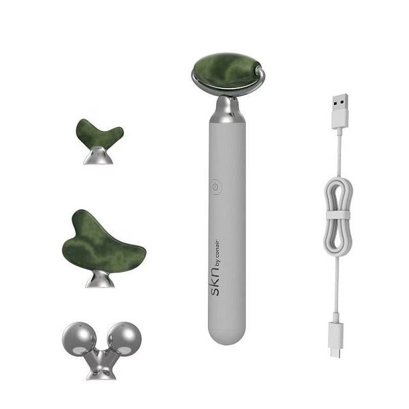 Jade Vibe Electric Roller Kit with 4 Attachments