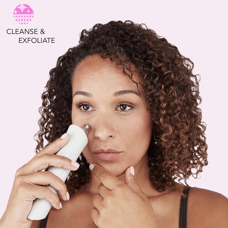 Microdermabrasion Pore Vacuum with Interchangeable Heads