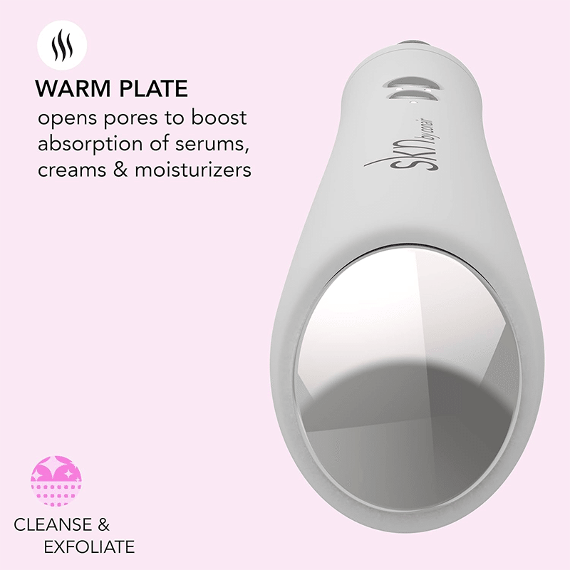 Microdermabrasion Pore Vacuum with Interchangeable Heads