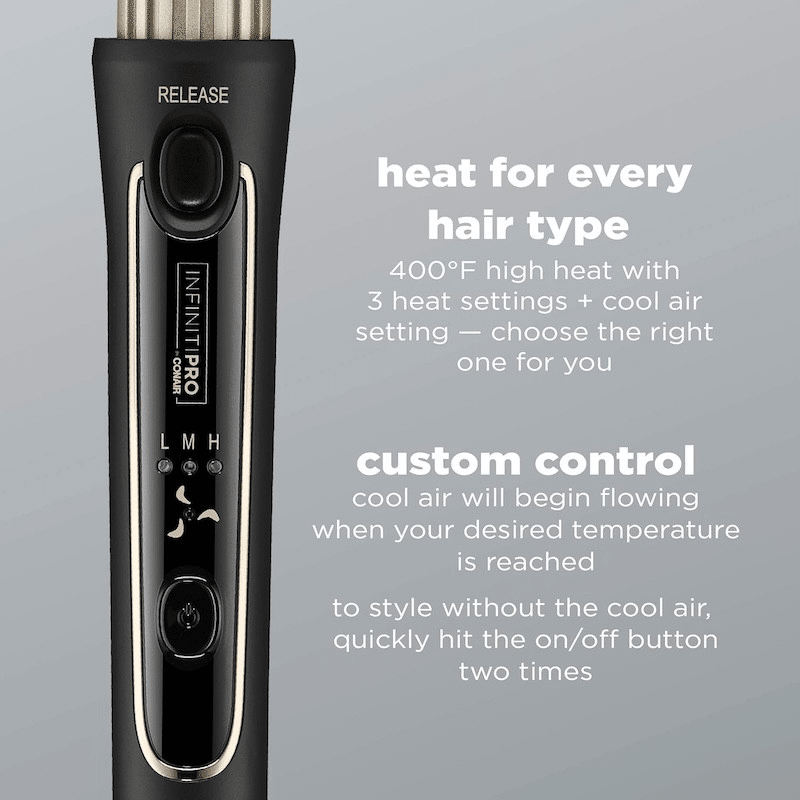 InfinitiPro Cool Air Curling Iron