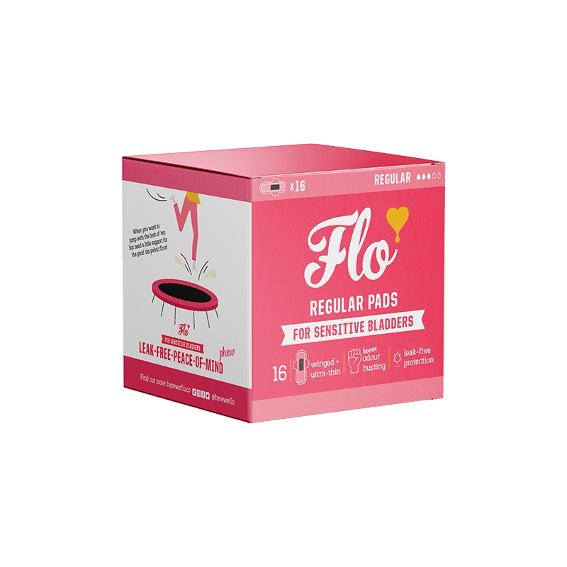 Regular Pads For Sensitive Bladders (16 Pads)