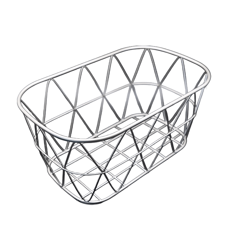 Wire Oval Organization Basket (2 Pack)