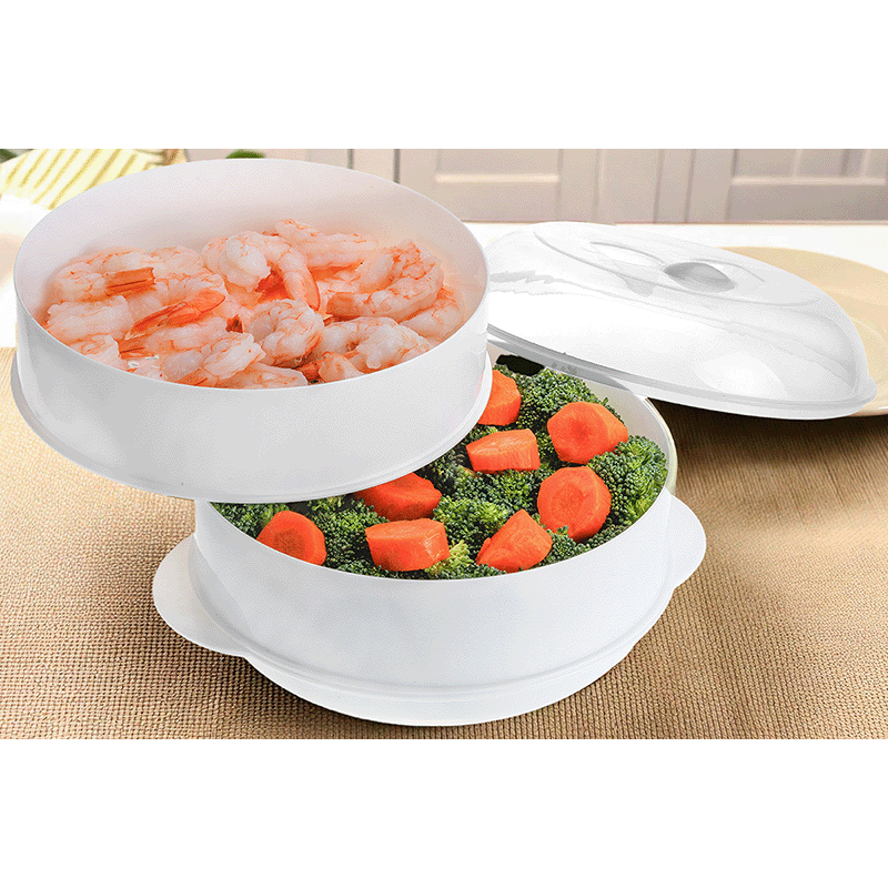 2 Tier Microwave Steamer
