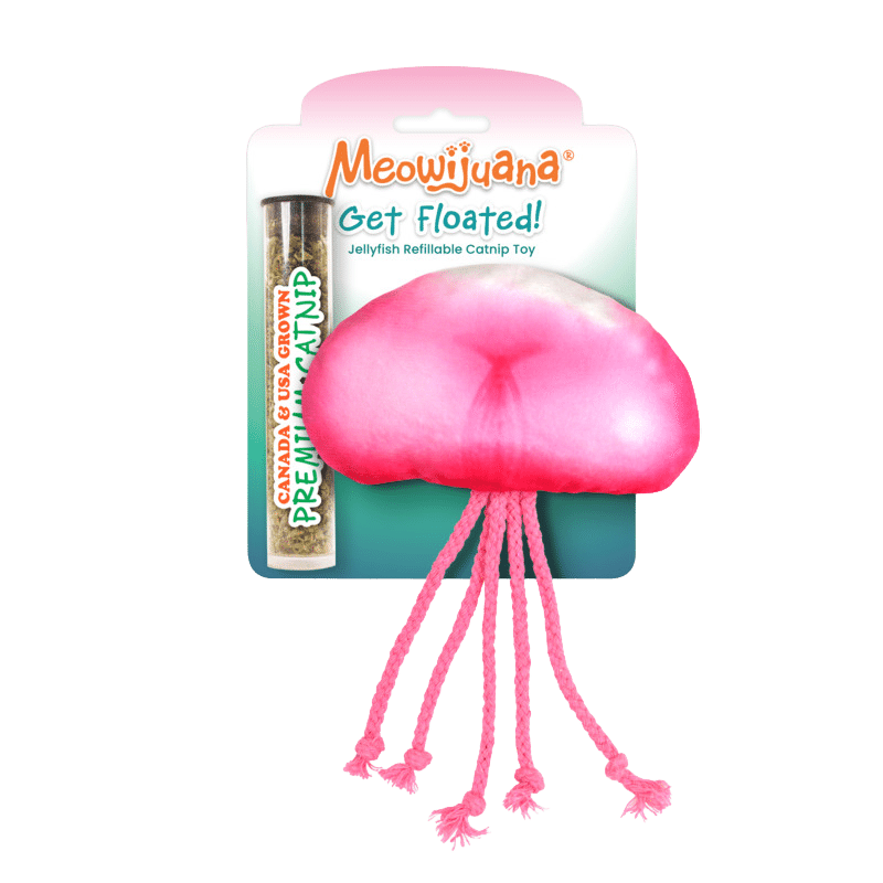 Get Floated Jellyfish Refillable Cat Toy