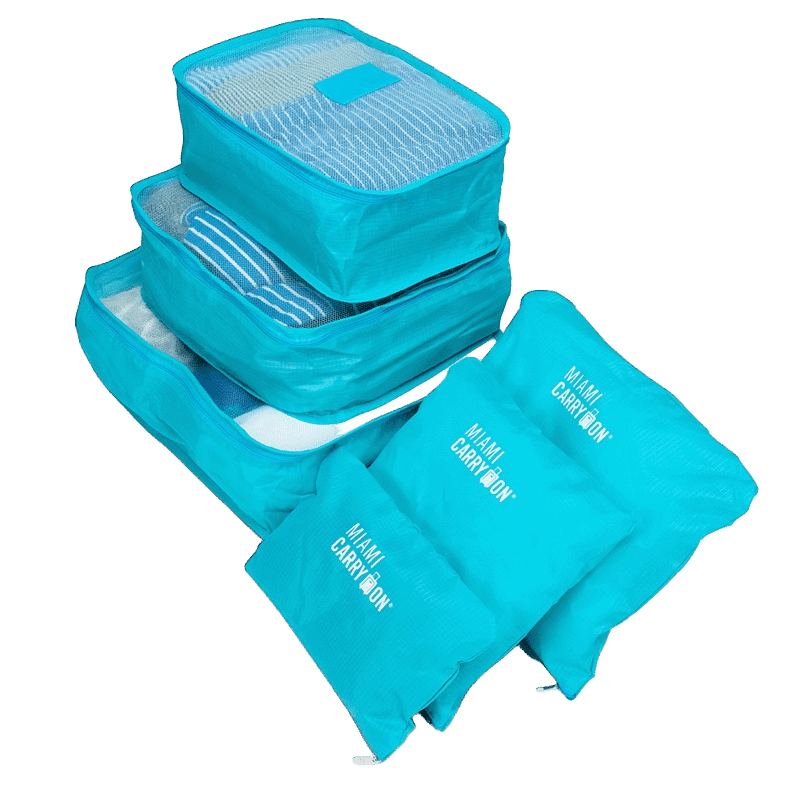 Travelers 6 Piece Packing Cube Set