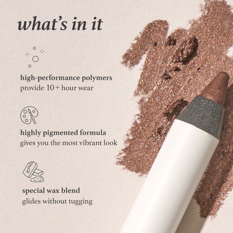 When Pencil Met Gel All-Day Eyeliner - Golden Olive Shimmer