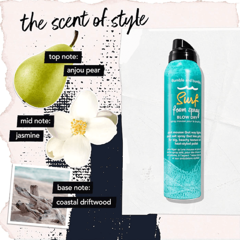 Surf Foam Spray Blow Dry Hair Mousse