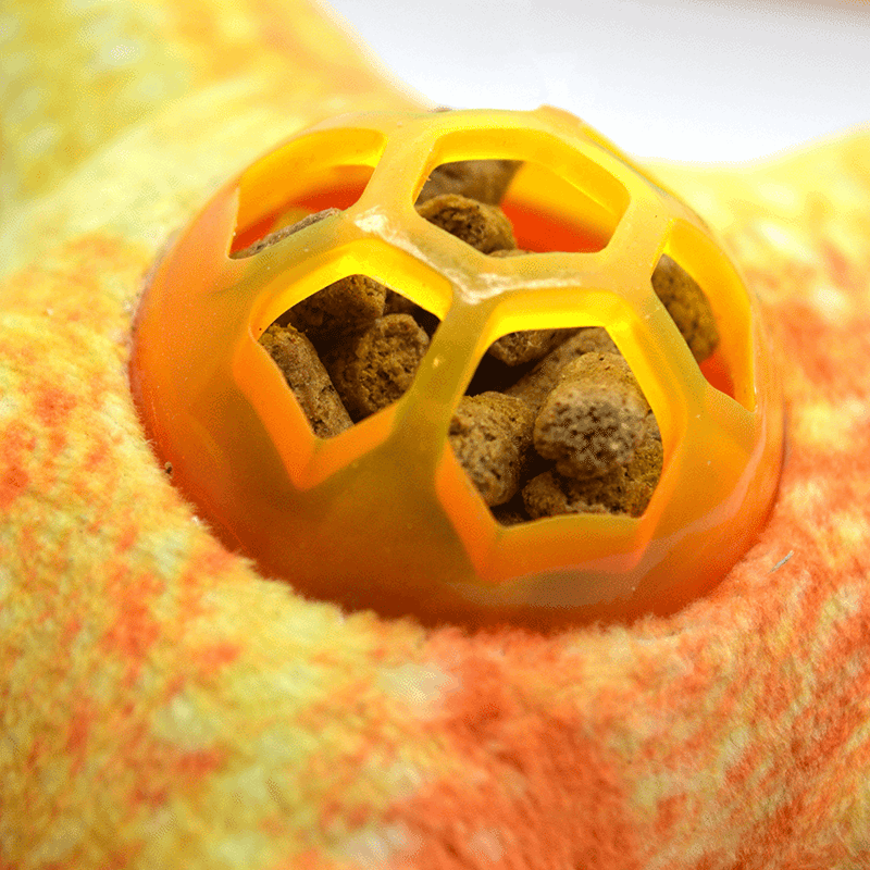 Knock 'n' Nibble Starfish Refillable Treat Dispensing Cat Toy