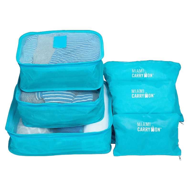 Travelers 6 Piece Packing Cube Set