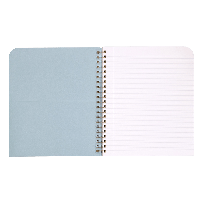 Large Spiral Notebook, Chimie Des Fleurs
