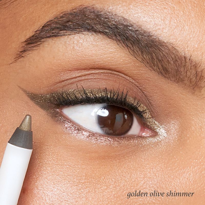 When Pencil Met Gel All-Day Eyeliner - Golden Olive Shimmer
