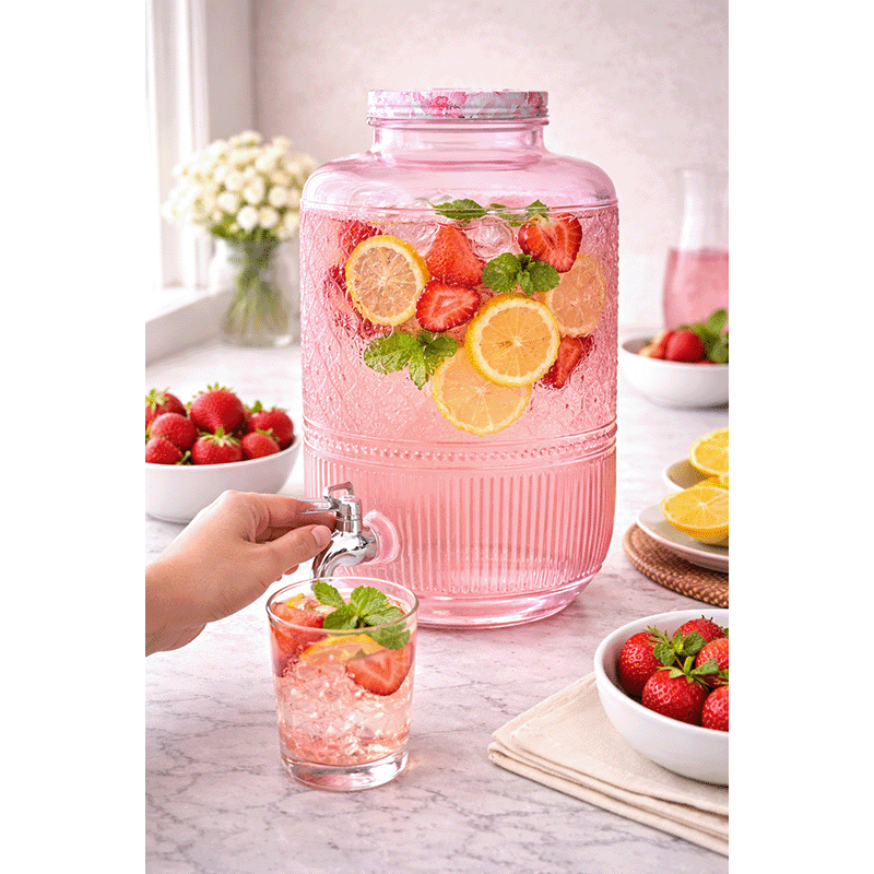 Claro 1-Gallon Beverage Dispenser