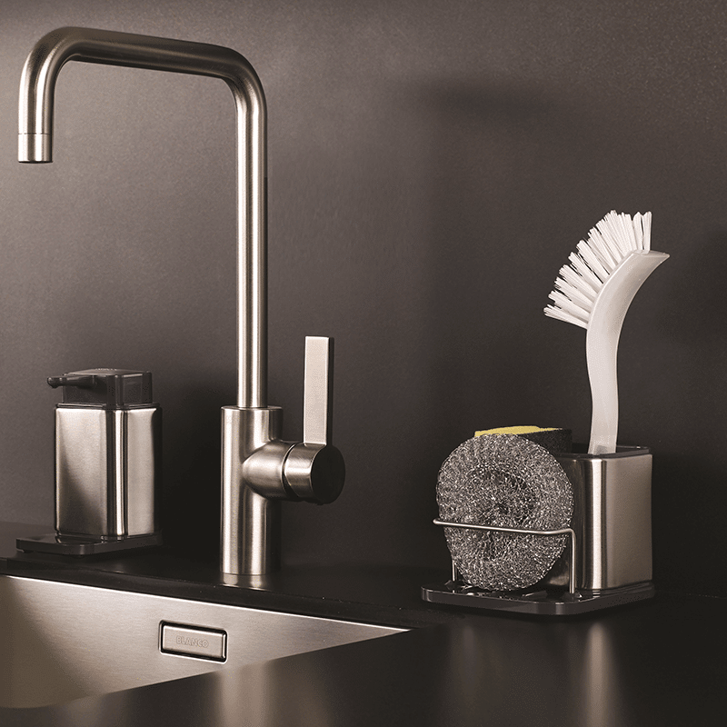 Surface Stainless Steel Compact Kitchen Sink Caddy