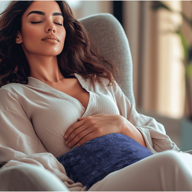 Weighted Hot/Cold Waist & Back Wrap