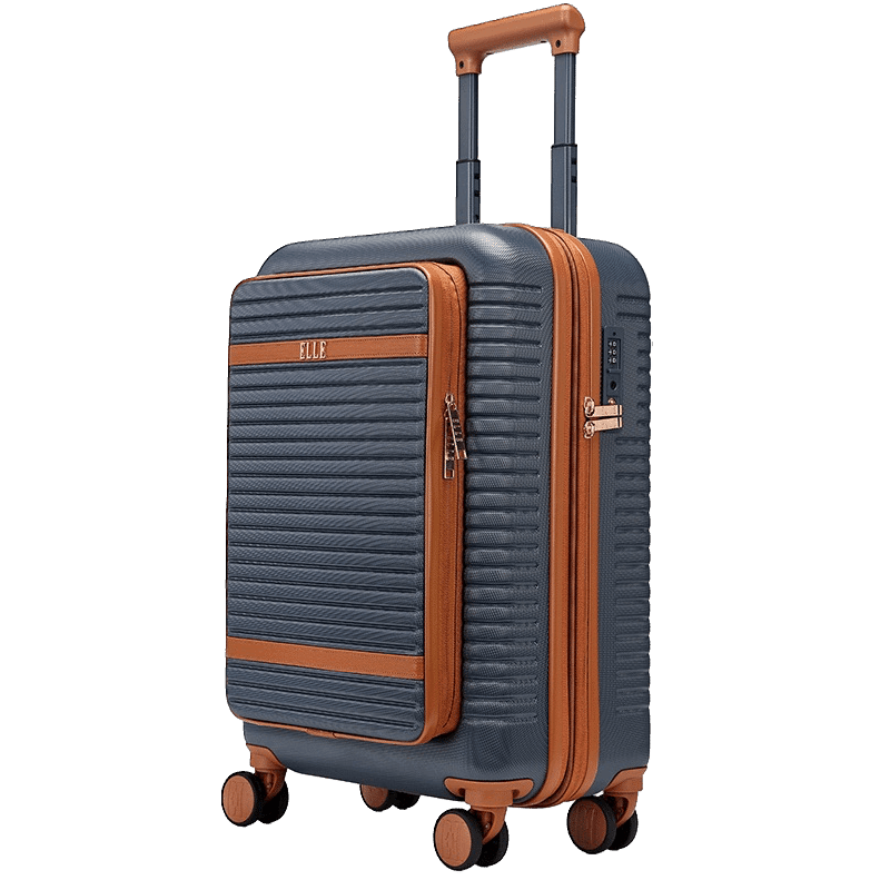 Escape Expandable Carry-on Suitcase with Front Laptop Pocket