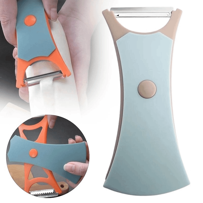 2-in-1 Vegetable Planer & Peeler