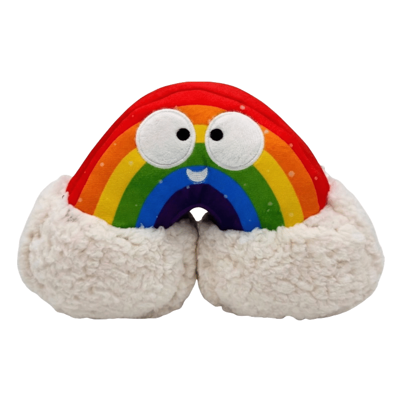 Happy Rainbow Dog Toy Small
