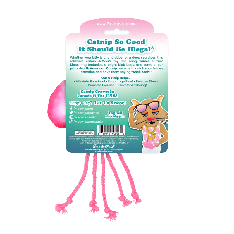 Get Floated Jellyfish Refillable Cat Toy