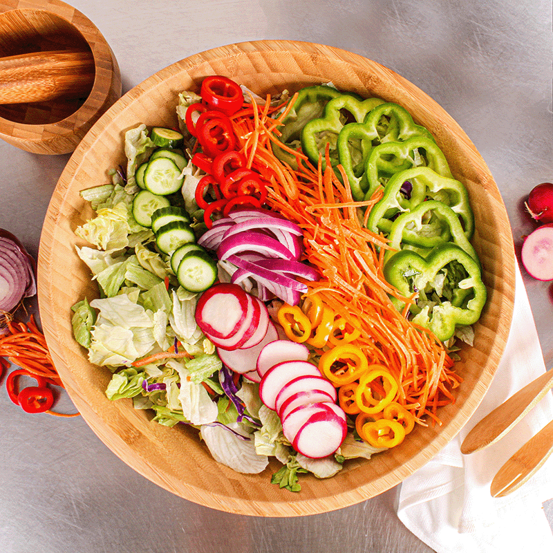 14" Bamboo Salad Bowl
